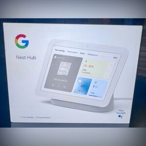 Google Nest Hub— 2nd Generation, 7 Inch Display